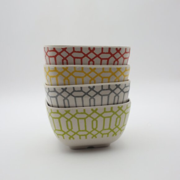 Mini World Market Cube Bowls (3.5" in height, 3.75" in width) - Picture 2 of 9